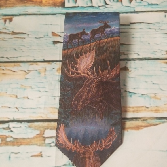 Lot of 4 Wildlife and Nature Ties 3 Dem Crazy - Picture 4 of 8